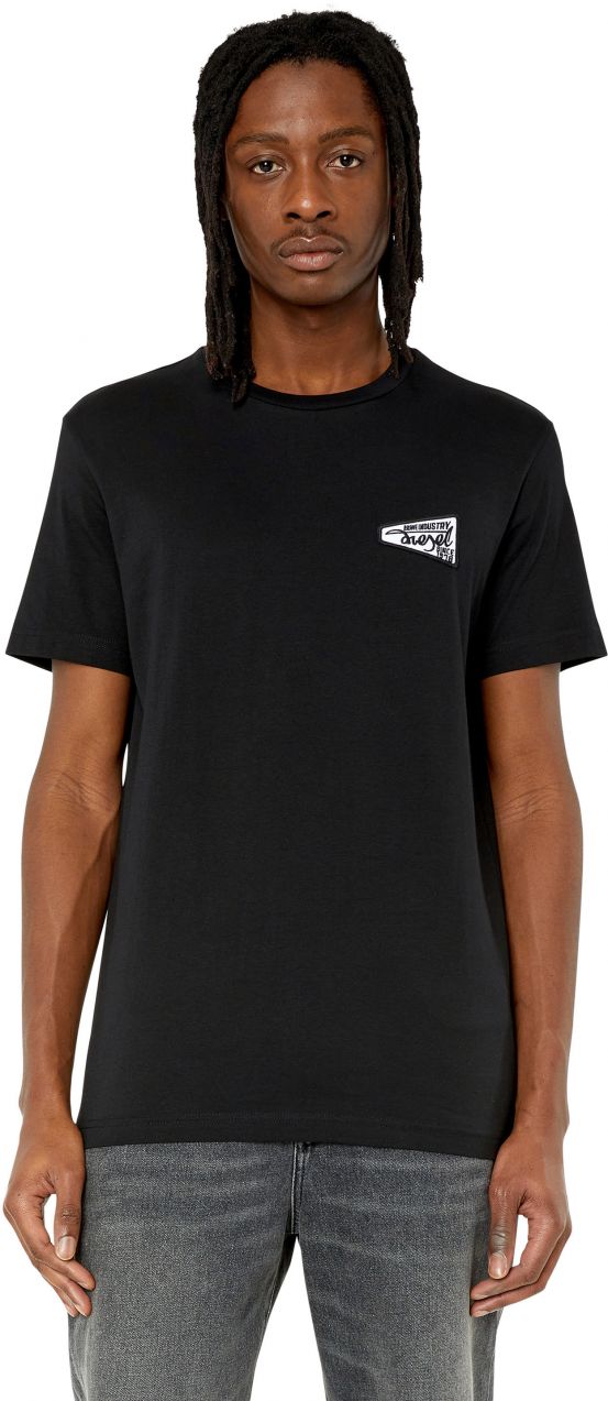 Diesel Tričko - T-DIEGOR-K58 T-SHIRT čierne