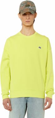 Diesel Mikina - S-ROB-DOVAL-PJ SWEAT-SHIRT zelená