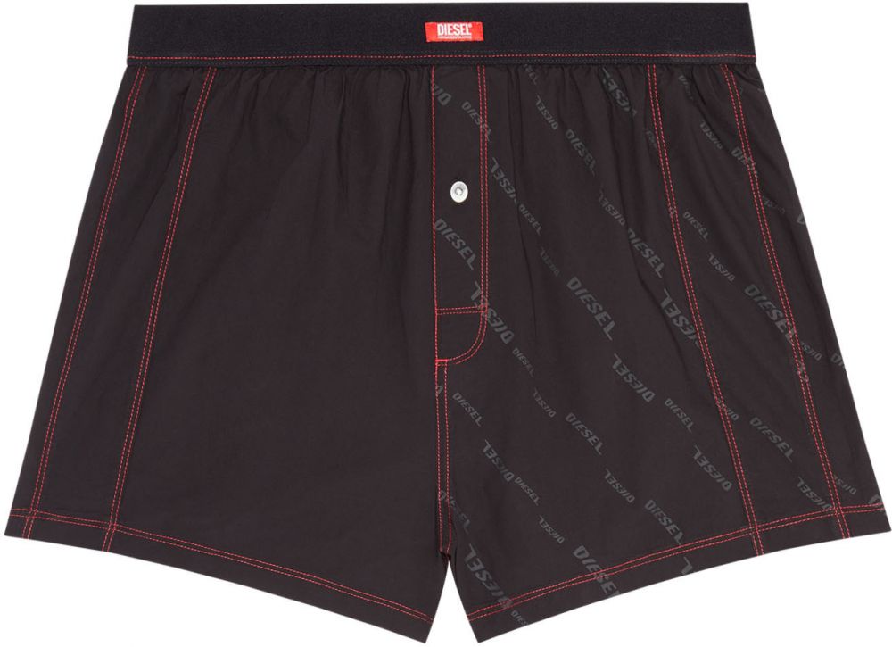 Diesel Boxerky - UUBX-STARK-EL BOXER-SHORTS čierne