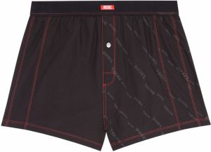 Diesel Boxerky - UUBX-STARK-EL BOXER-SHORTS čierne