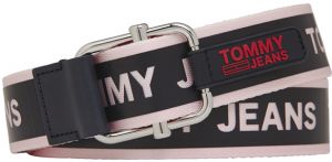 Tommy Jeans Opasok - TJW LOGO TAPE REV WEB BELT 3.5 farebný