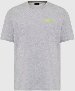 Diesel Tričko - T JUSTSLITSX84 TSHIRT sivé