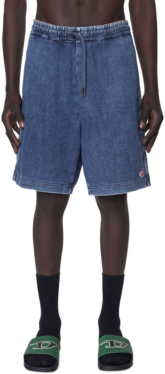 Diesel Krátke nohavice - D-BOXY-NE SHORTS modré