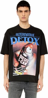 Diesel Tričko - T-WASH-G5 T-SHIRT čierne