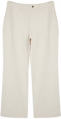 Trendyol Curve Stone Wide Leg/Wide Leg Woven Fabric Trousers