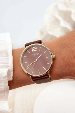 Ernest Sandmill Women's Watch Dark Brown