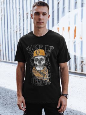 Men's T-shirt with black Dstreet print