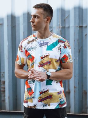 Men's T-shirt with white Dstreet print
