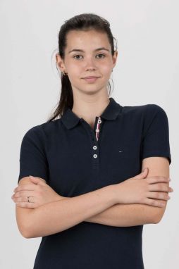 Tommy Jeans Polo tričko - TOMMY HILFIGER TJW ORIGINAL BASIC POLO tmavomodré