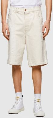 Diesel Krátke nohavice - D-FRANS-SP1 SHORTS  biele