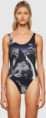 Diesel Plavky - Swimsuit čierne