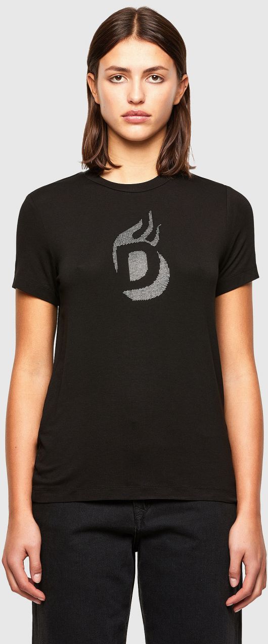 Diesel Tričko - T-shirts čierne
