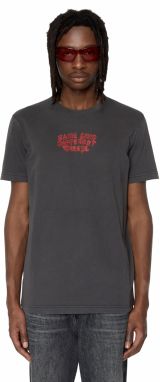 Diesel Tričko - T-DIEGOR-E2 T-SHIRT sivé