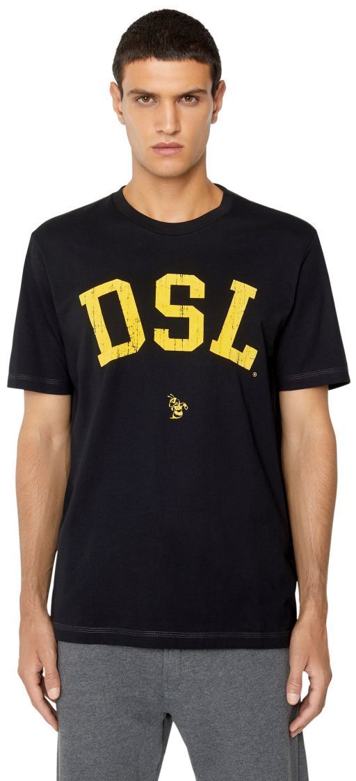 Diesel Tričko - T-JUST-E35 T-SHIRT čierne