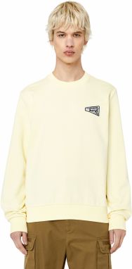 Diesel Mikina - S-GINN-K31 SWEAT-SHIRT béžová