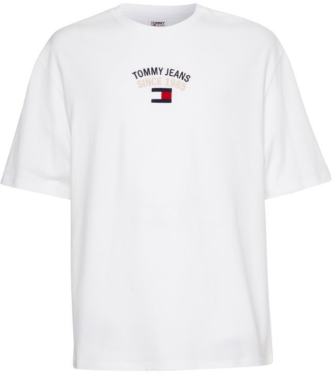 Tommy Jeans Tričko - TJM TIMELESS ARCH TEE biele