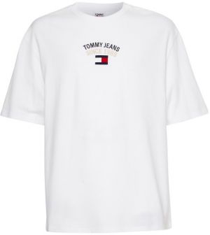 Tommy Jeans Tričko - TJM TIMELESS ARCH TEE biele