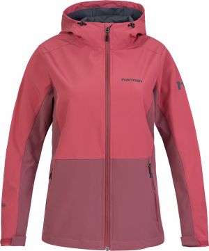 Women's softshell jacket Hannah ZURY LITE baroque rose/roan rouge