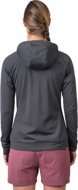 Women's functional sweatshirt Hannah ELI HOODY anthracite mel