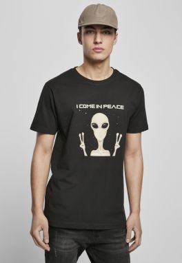 Black I Come In Peace T-Shirt