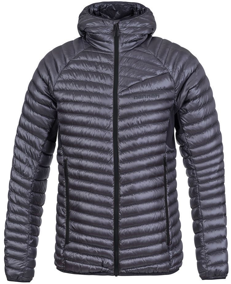 Men's down jacket Hannah MIO HOODY asphalt