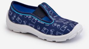Befado Kids Slippers Slippers Shoes Navy Blue
