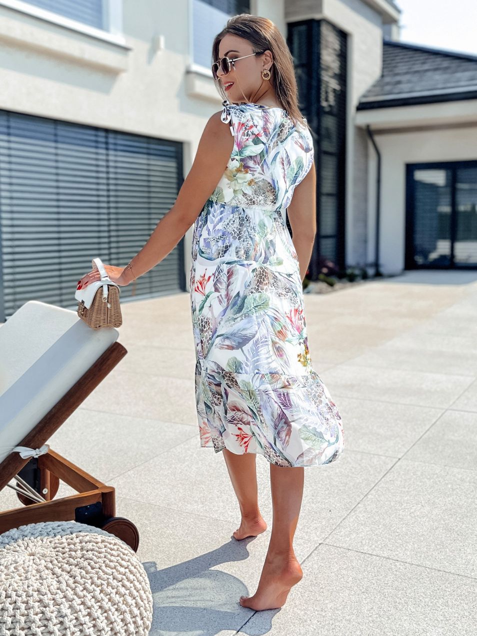 ROSALIE White Dstreet Dress