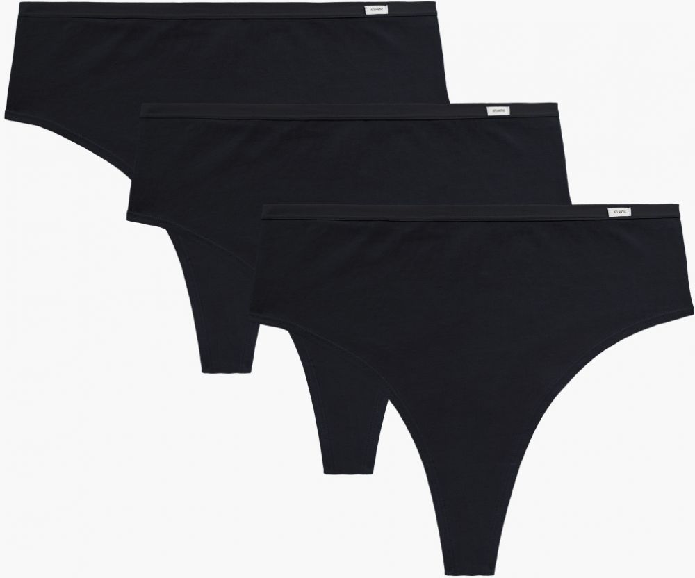 Women's Brazilian Shoes ATLANTIC 3Pack - Black