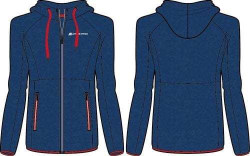 Men's sweatshirt ALPINE PRO SELEN czech blue