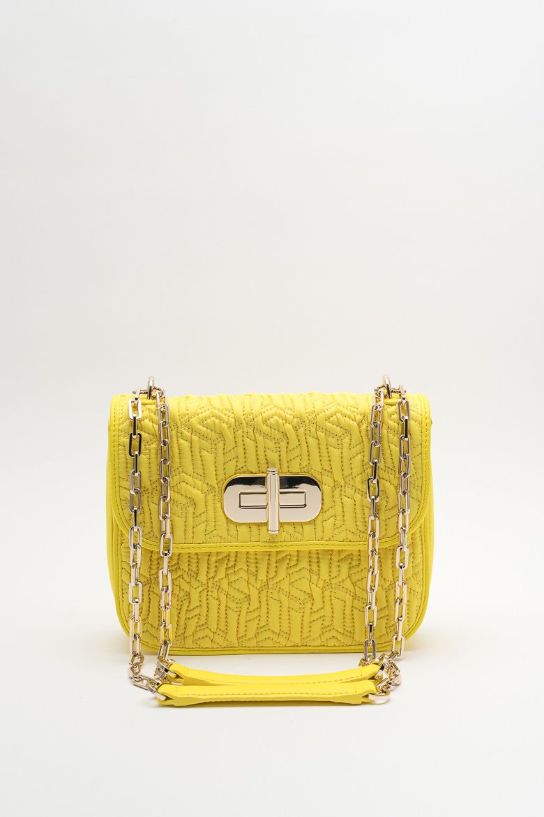 Tommy Hilfiger Kabelka - TURNLOCK CROSSOVER QUILT žltá