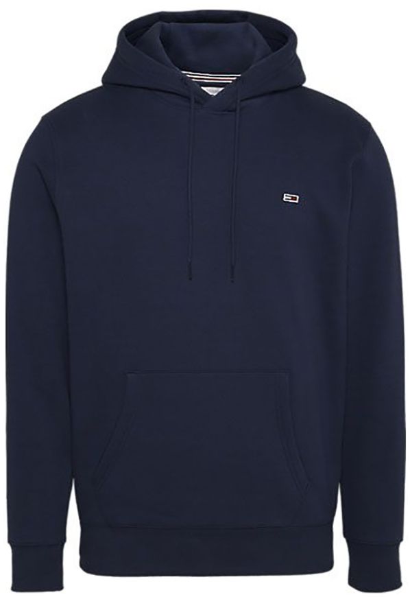 Tommy Jeans Mikina - TJM REGULAR FLEECE HOODIE modrá