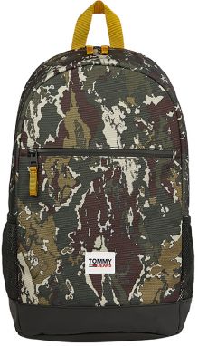 Tommy Jeans Ruksak - TJM URBAN ESS BACKPACK CAMO vzorovaný