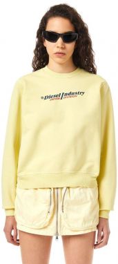 Diesel Mikina - F-REGGY-IND SWEAT-SHIRT žltá