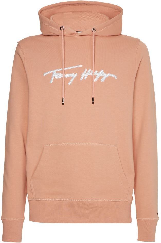 Tommy Hilfiger Mikina - SIGNATURE GRAPHIC HOODY ružová