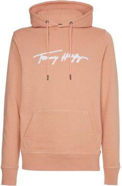 Tommy Hilfiger Mikina - SIGNATURE GRAPHIC HOODY ružová