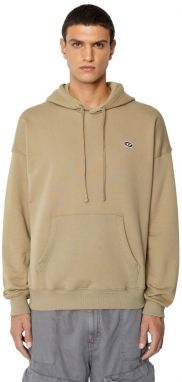 Diesel Mikina - S-ROB-HOOD-DOVAL-PJ SWEAT-SHIR béžová