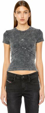 Diesel Tričko - T-SKINZIELLE T-SHIRT čierne