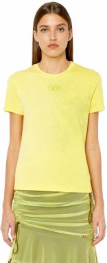 Diesel Tričko - T-SLI-G3 T-SHIRT žlté