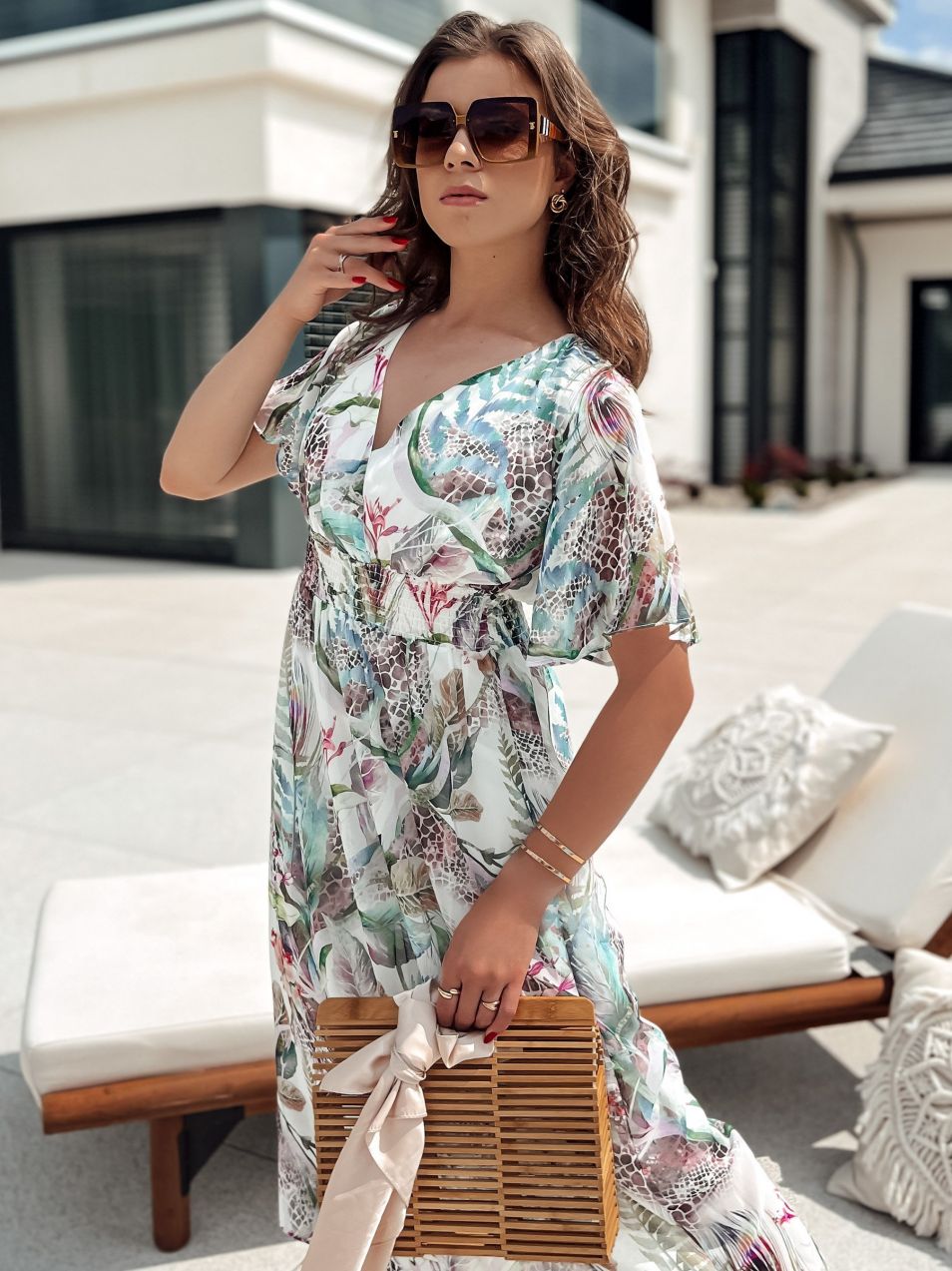 Dress ARABELLA white Dstreet