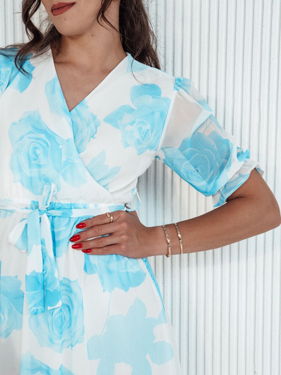 LILIANNA White Dstreet Dress