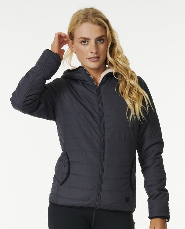 Rip Curl ANTI-SERIES ANOETA CLASSIC Washed Black Jacket