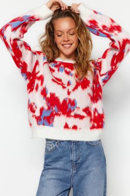 Trendyol Ecru Soft Textured Crew Neck Knitwear Sweater