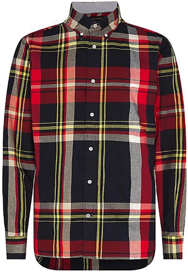 Tommy Hilfiger Košeľa - EXTRA LARGE CHECK SHIRT viacfarebná