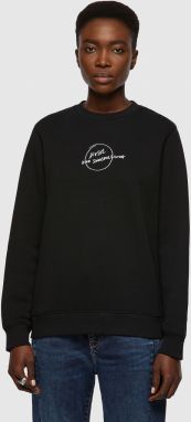 Diesel Mikina - FANGSB1 SWEATSHIRT čierna