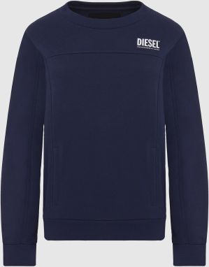 Diesel Mikina - UFLTVICTORIAL SWEATSHIRT modrá