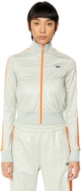Diesel Mikina - F-MACSY-MON SWEAT-SHIRT sivá