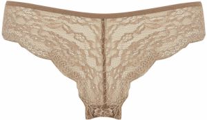 DEFACTO Fall in Love Lace Brazilian Panties