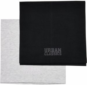 Logo Tube Scarf 2-Pack Black/Light Grey