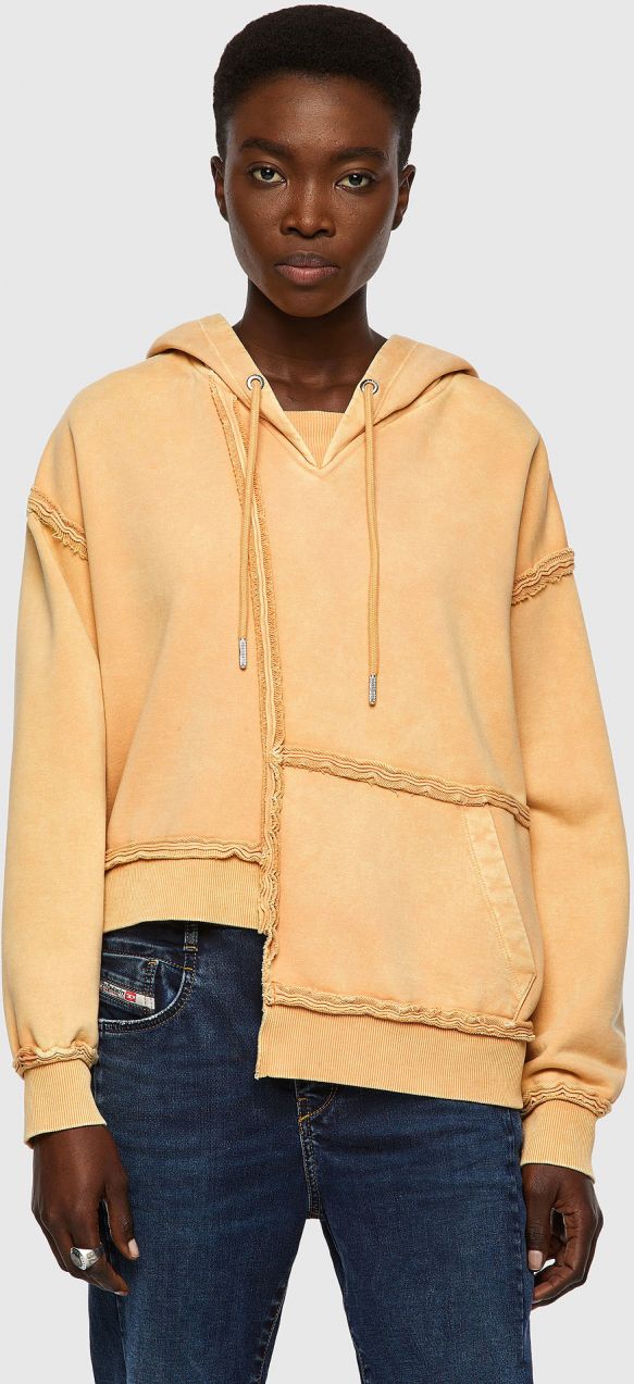 Diesel Mikina - FMIKKY SWEATSHIRT béžová