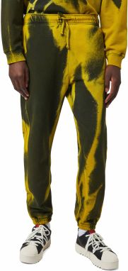 Diesel Tepláky - PCALTONRIBB1 TROUSERS žlté